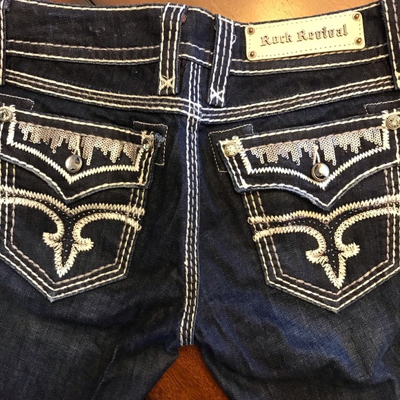 Rock Revival Molly Bootcut Jeans - Picture 1 of 5